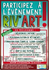 Riv'art Festival et Gratiferia (fête du gratuit). Le samedi 17 mai 2014 à Caen. Calvados.  15-23
